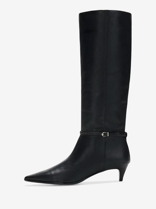 Madewell Eliza Tall Buckle Boots NWOB 7.5 black - Picture 5 of 11